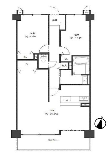 物件画像 エバーランドシティ新・泉北８番館