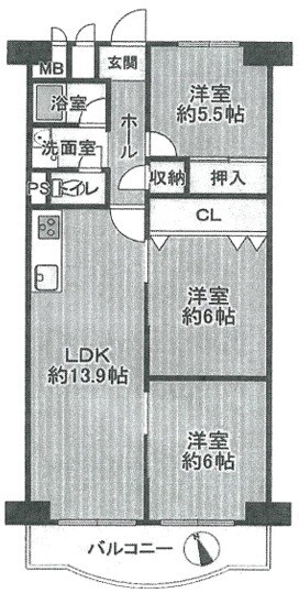 物件画像 エバーグリーン金岡四号棟